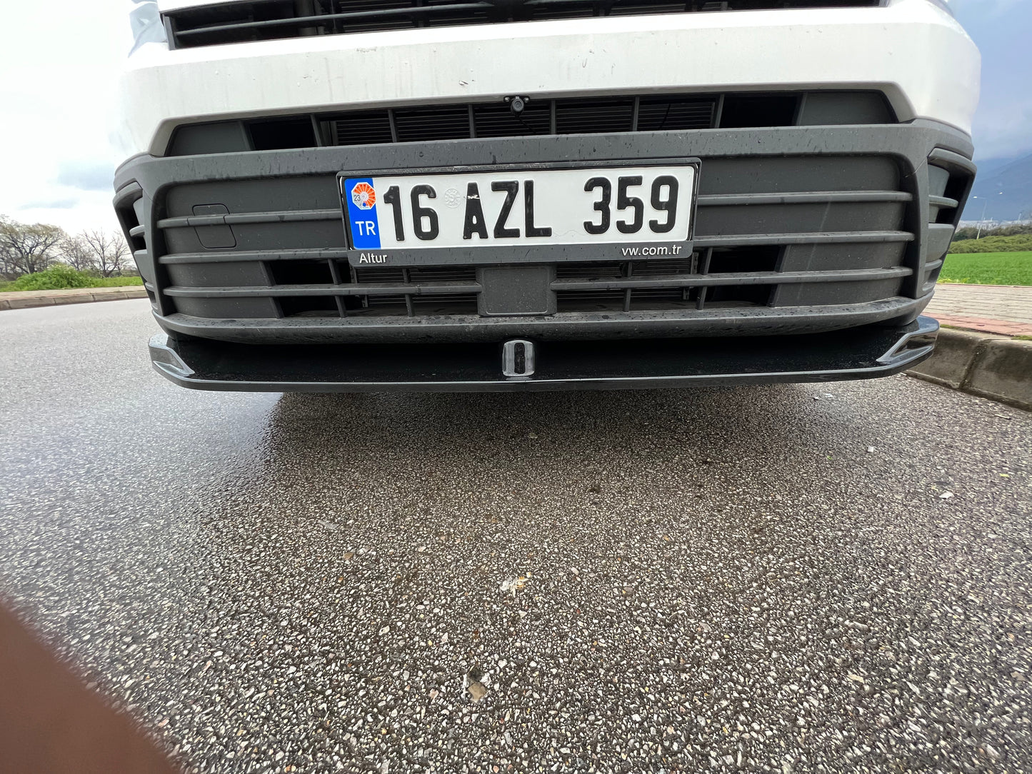 Splitter Anteriore VOLKSWAGEN Crafter MK2 2017+ / MAN TGE MK1 Prefacelift 2017+