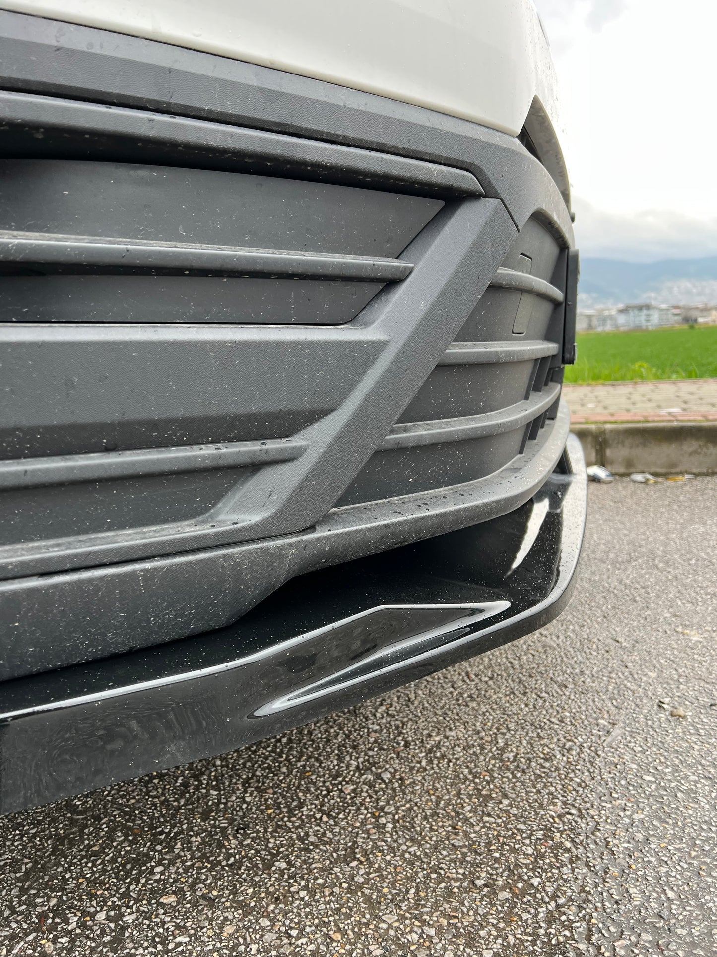 Splitter Anteriore VOLKSWAGEN Crafter MK2 2017+ / MAN TGE MK1 Prefacelift 2017+