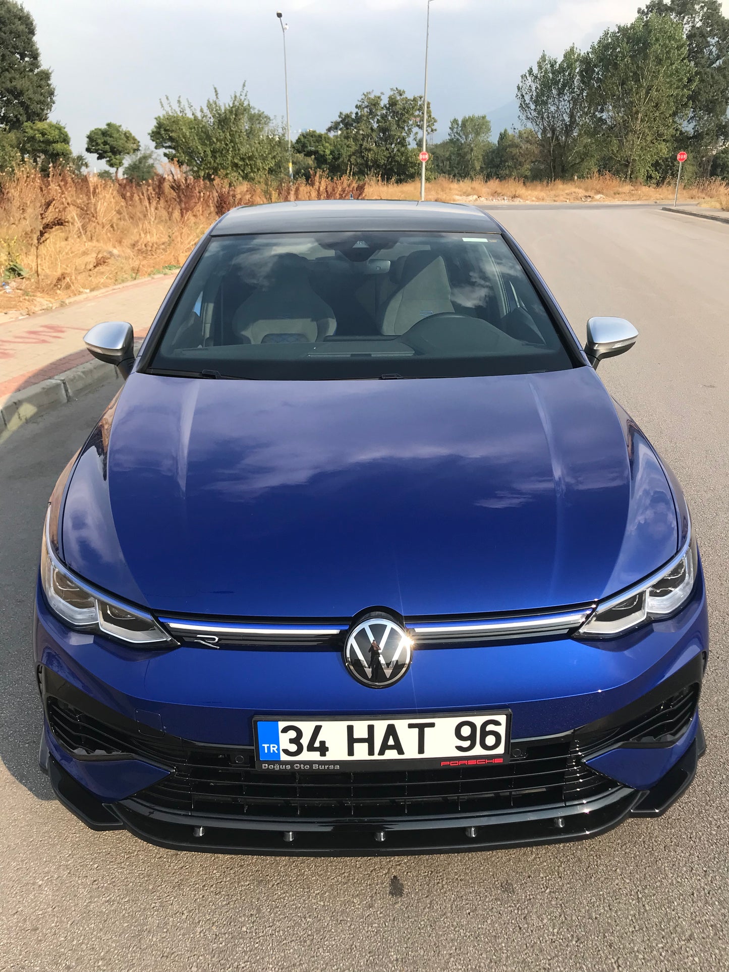 Splitter Anteriore VW VOLKSWAGEN Golf MK 8 R 2020+ Con ABE TÜV