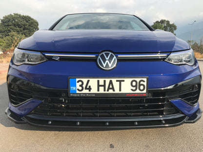 Splitter Anteriore VW VOLKSWAGEN Golf MK 8 R 2020+ Con ABE TÜV