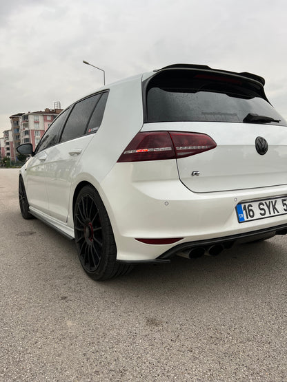 Splitter Laterali Posteriori 💫💫VW VOLKSWAGEN Golf MK 7 R 2013-2016💫💫