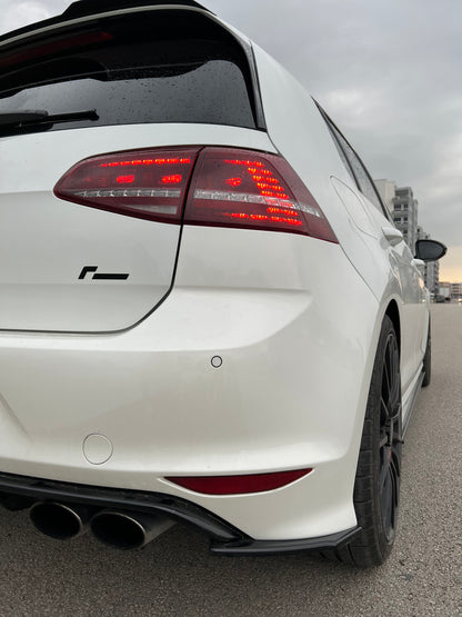 Splitter Laterali Posteriori 💫💫VW VOLKSWAGEN Golf MK 7 R 2013-2016💫💫