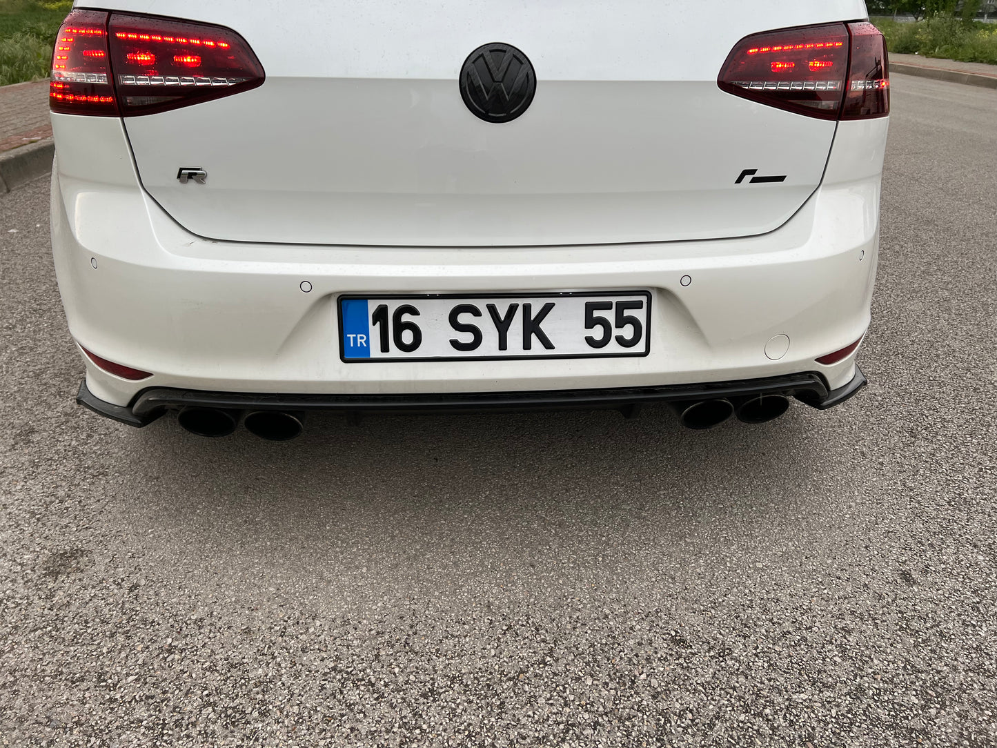 Splitter Laterali Posteriori 💫💫VW VOLKSWAGEN Golf MK 7 R 2013-2016💫💫
