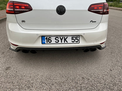 Splitter Laterali Posteriori 💫💫VW VOLKSWAGEN Golf MK 7 R 2013-2016💫💫