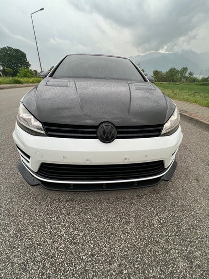 Splitter Anteriore VW VOLKSWAGEN Golf MK 7 R 2013-2016 Versione 2 Con ABE TÜV