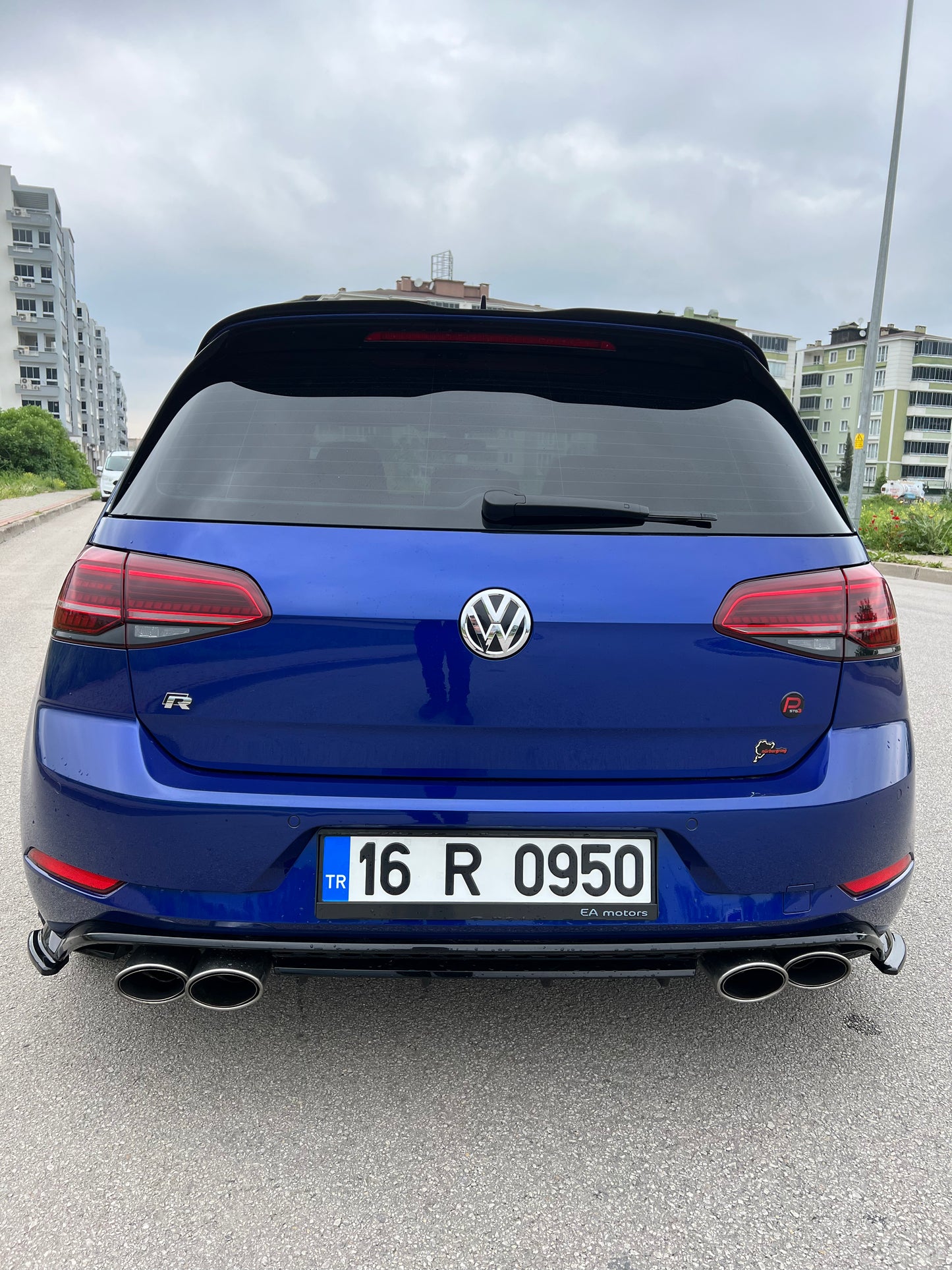 Rear Side Splitters FOR 💫VW VOLKSWAGEN Golf MK 7.5 R 2017-2020💫 