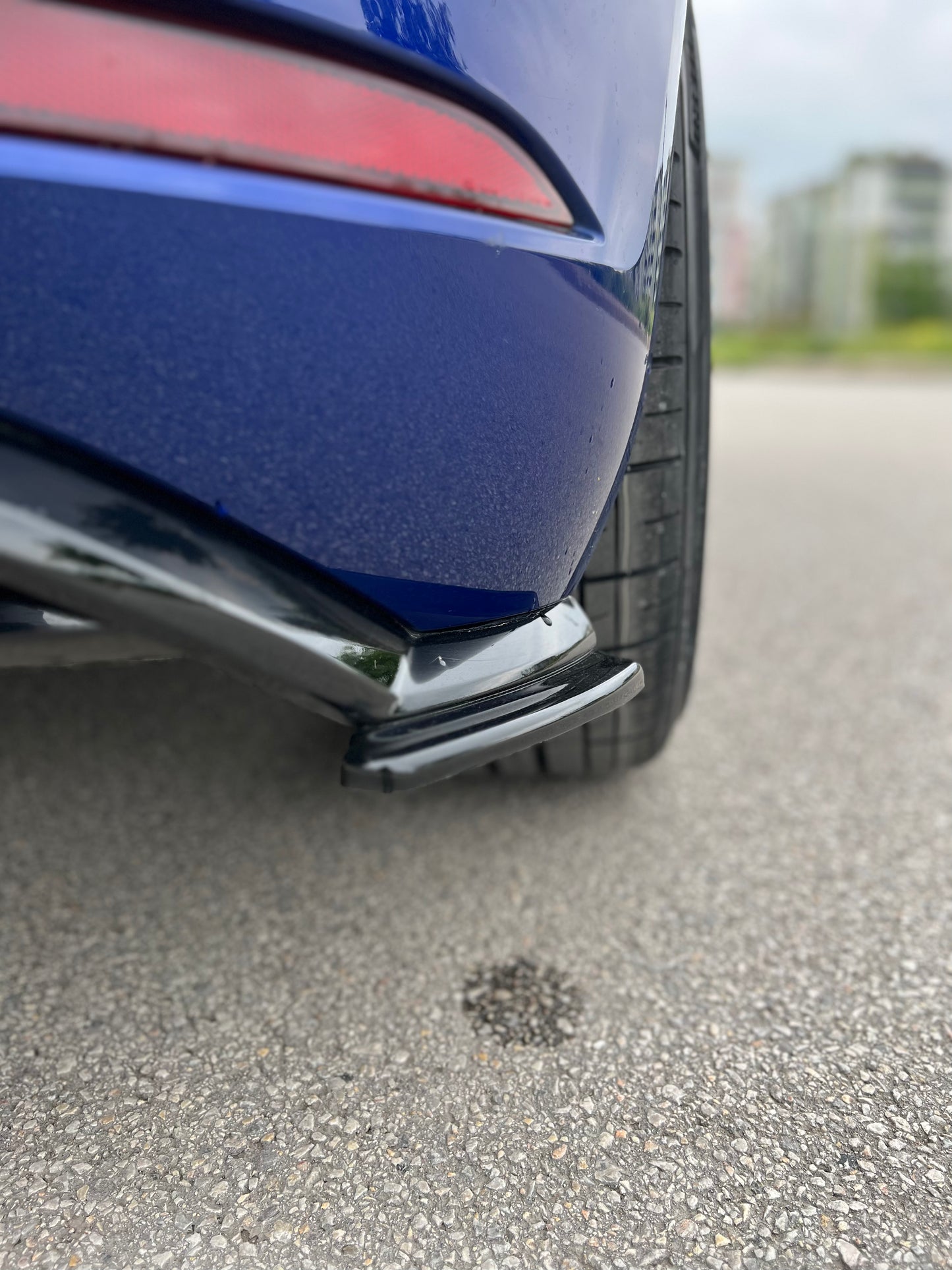 Rear Side Splitters FOR 💫VW VOLKSWAGEN Golf MK 7.5 R 2017-2020💫 