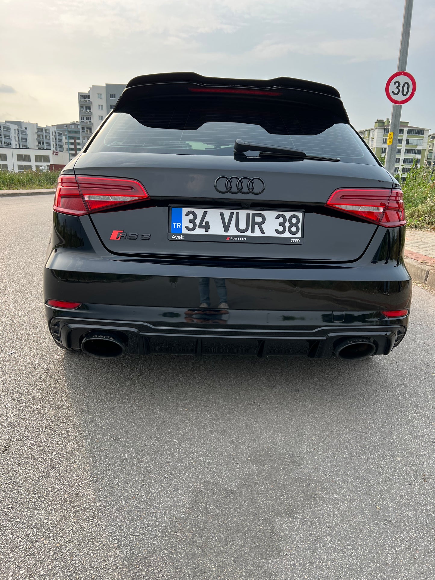 ✨Spoiler PER AUDI RS3 8V Sportback 2015-2016 / Facelift Sportback 2017-201P✨