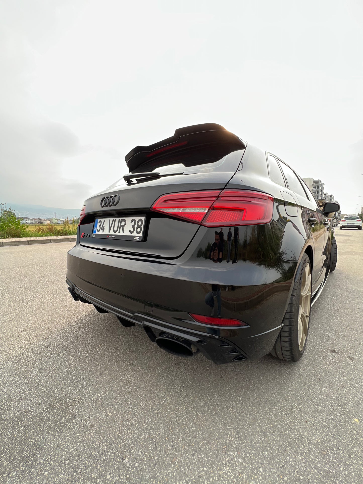 ✨Spoiler PER AUDI RS3 8V Sportback 2015-2016 / Facelift Sportback 2017-201P✨