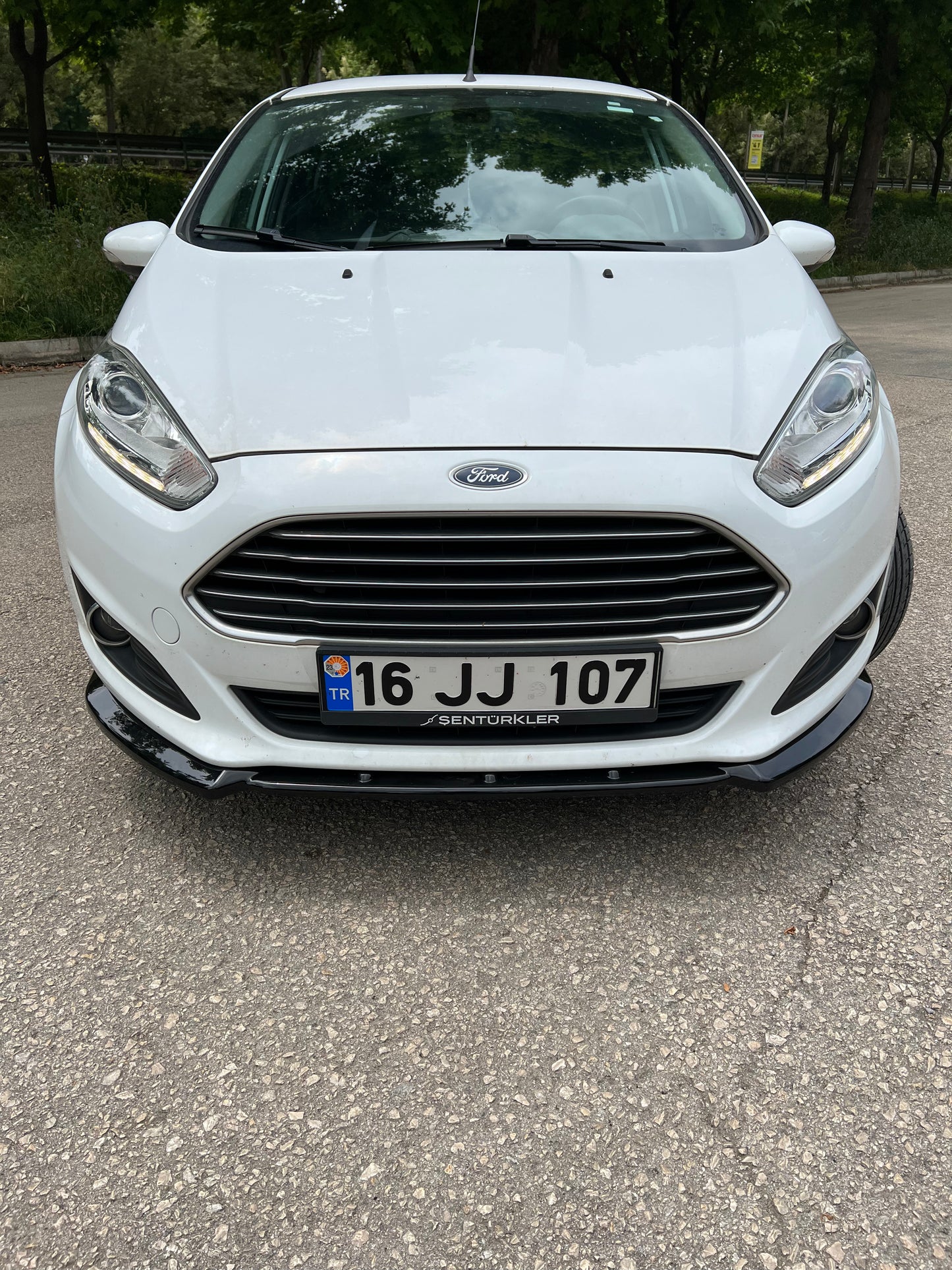 Splitter Anteriore FORD Fiesta MK7 Facelift 2012-2017 Con ABE TÜV