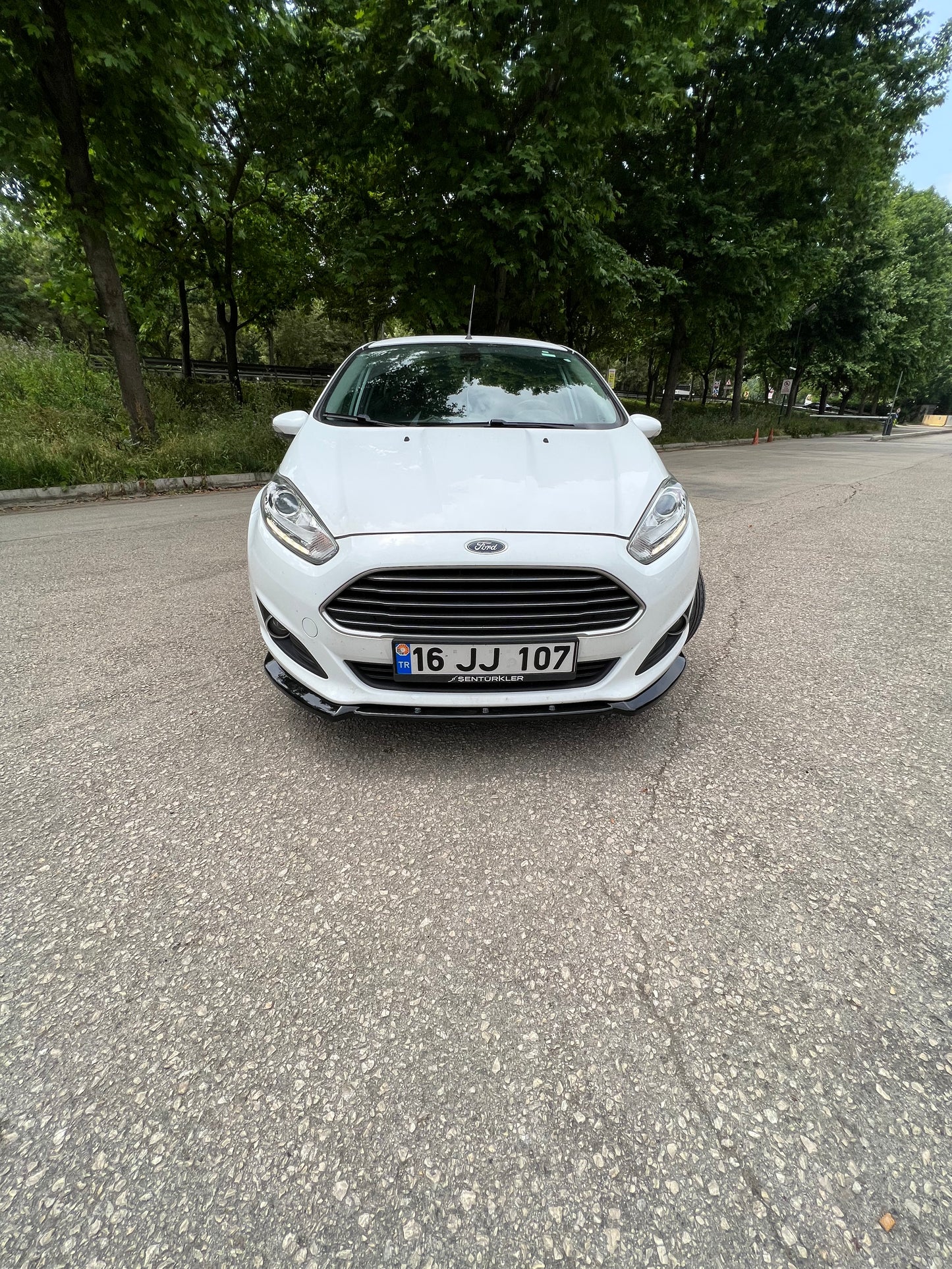 Splitter Anteriore FORD Fiesta MK7 Facelift 2012-2017 Con ABE TÜV