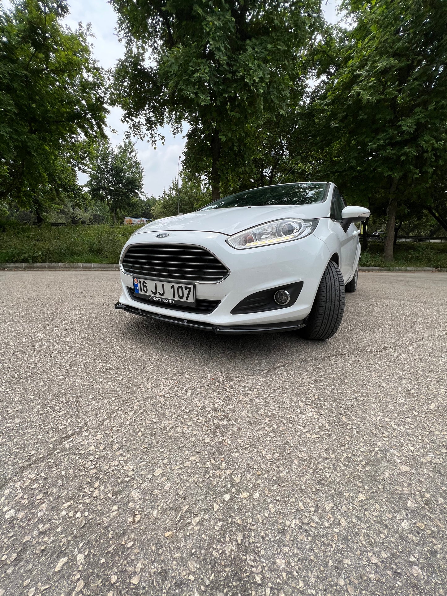 Splitter Anteriore FORD Fiesta MK7 Facelift 2012-2017 Con ABE TÜV