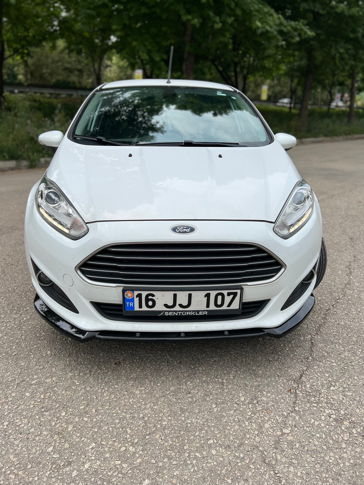 Splitter Anteriore FORD Fiesta MK7 Facelift 2012-2017 Con ABE TÜV