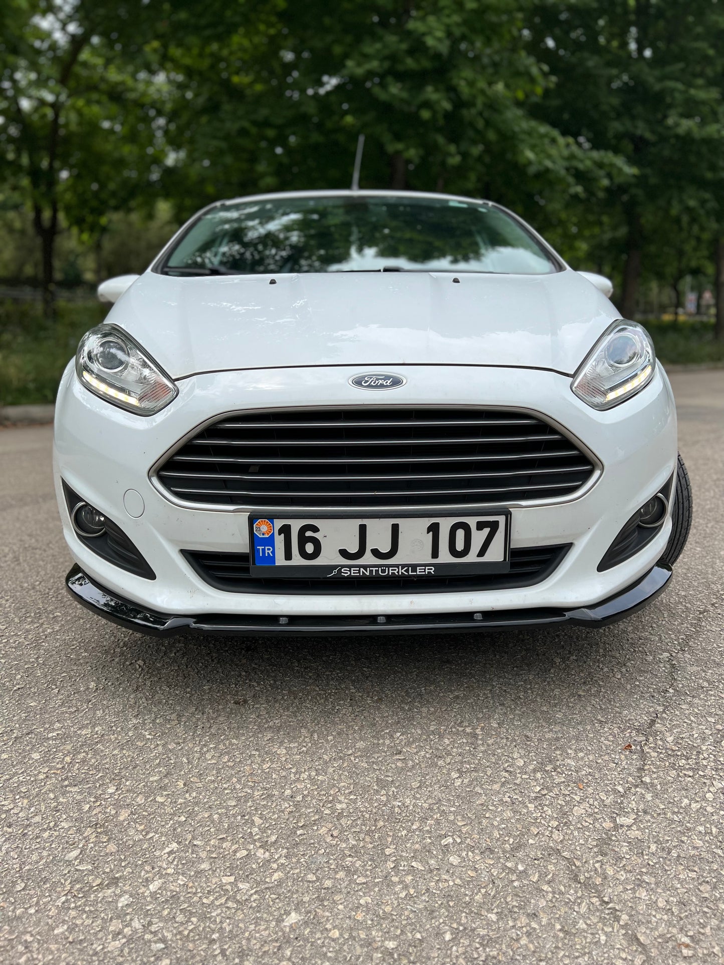 Splitter Anteriore FORD Fiesta MK7 Facelift 2012-2017 Con ABE TÜV