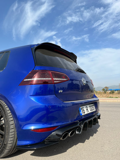 Splitter Laterali Posteriori ADATTO PER 💫VW Golf MK 7 R 2013-2016 V2💫