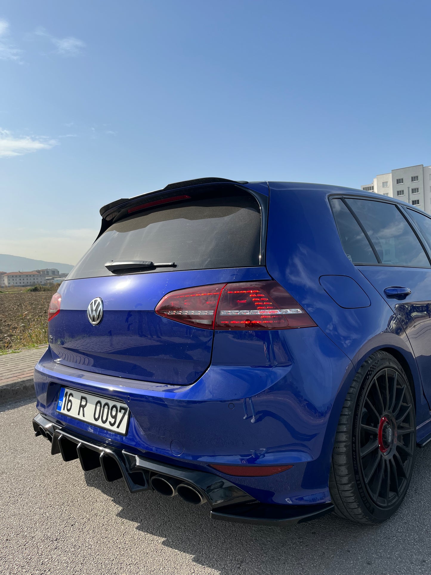 DIFFUSORE ADATTO PER ✨✨VW Golf Mk7 R 2013-2016 ✨✨