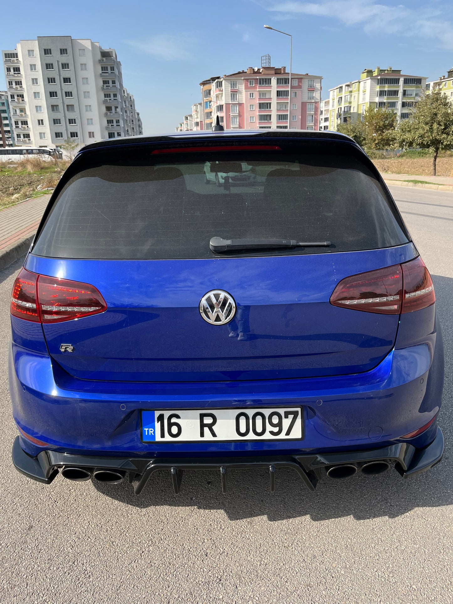 Splitter Laterali Posteriori ADATTO PER 💫VW Golf MK 7 R 2013-2016 V2💫