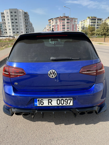 Splitter Laterali Posteriori ADATTO PER 💫VW Golf MK 7 R 2013-2016 V2💫