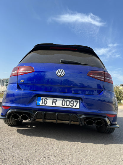 DIFFUSORE ADATTO PER ✨✨VW Golf Mk7 R 2013-2016 ✨✨