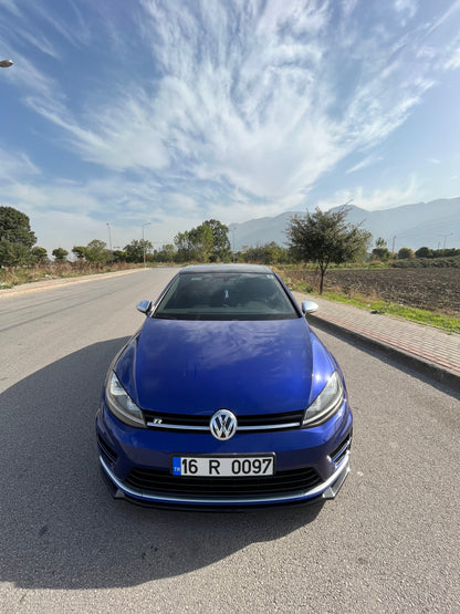 Splitter Anteriore VW VOLKSWAGEN Golf MK 7 R/R Line 2013-2016 Con ABE TÜV