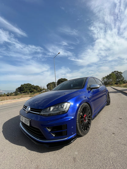 Splitter Anteriore VW VOLKSWAGEN Golf MK 7 R/R Line 2013-2016 Con ABE TÜV