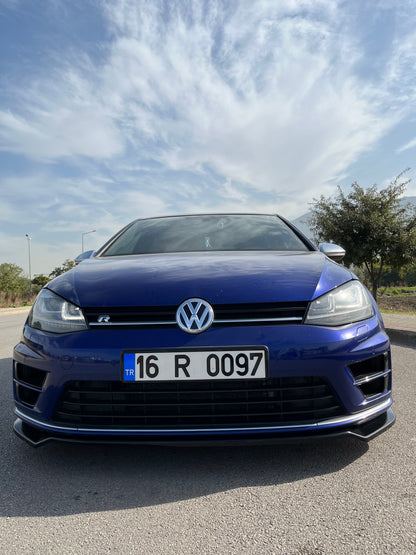 Splitter Anteriore VW VOLKSWAGEN Golf MK 7 R/R Line 2013-2016 Con ABE TÜV