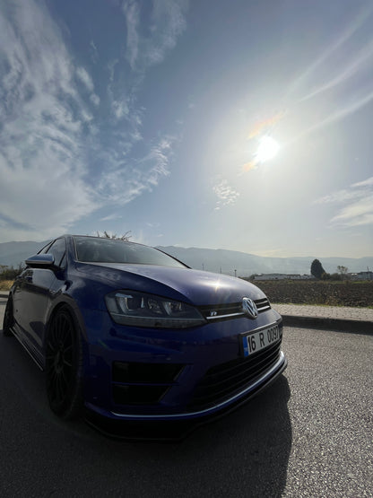 Splitter Anteriore VW VOLKSWAGEN Golf MK 7 R/R Line 2013-2016 Con ABE TÜV