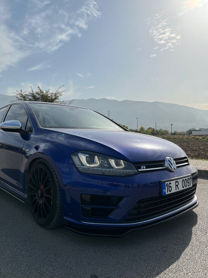 Splitter Anteriore VW VOLKSWAGEN Golf MK 7 R/R Line 2013-2016 Con ABE TÜV