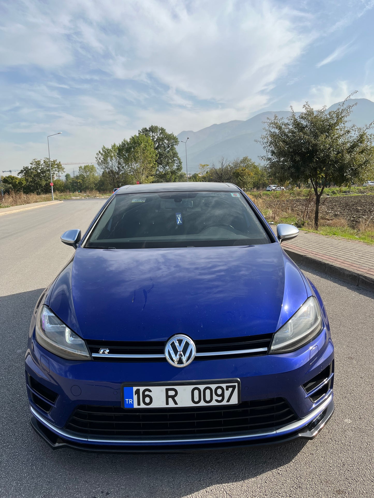 Splitter Anteriore VW VOLKSWAGEN Golf MK 7 R/R Line 2013-2016 Con ABE TÜV