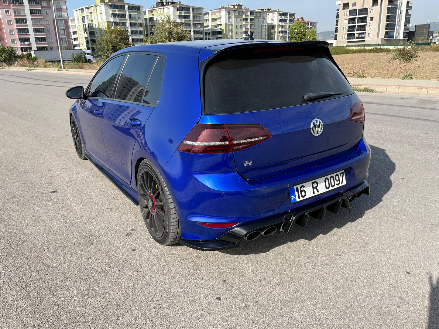 Splitter Laterali Posteriori ADATTO PER 💫VW Golf MK 7 R 2013-2016 V2💫