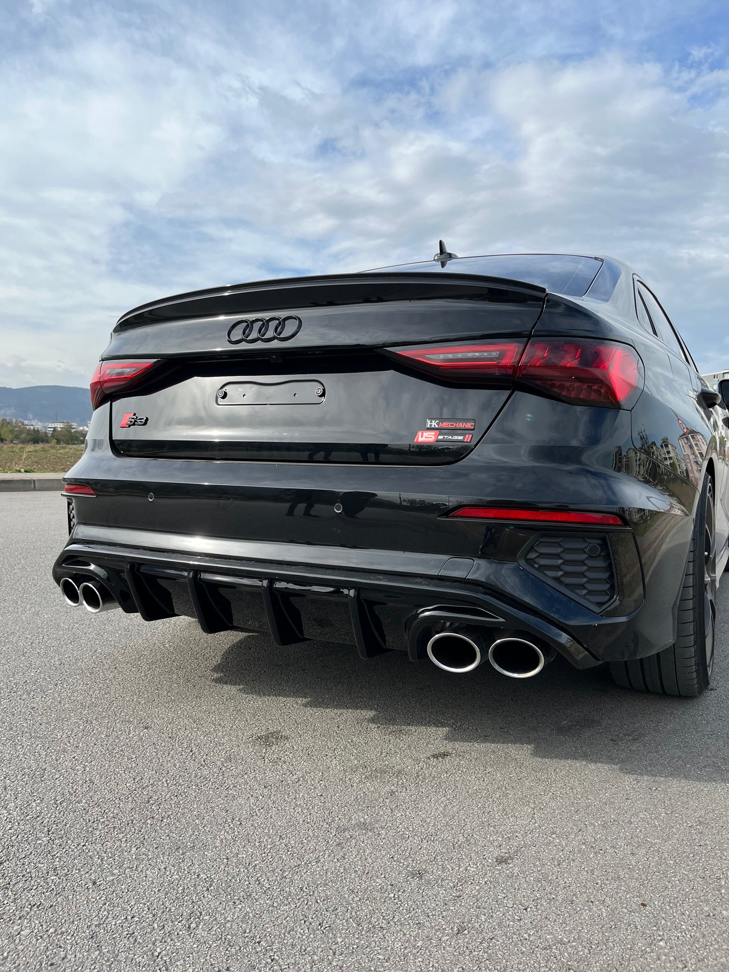 ✨DIFFUSORE ADATTO PER AUDI S3 Sedan 8Y 2020+ ✨