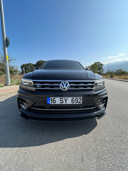 Splitter Anteriore VOLKSWAGEN Tiguan MK2 R-Line 2015-2020 Con ABE TÜV