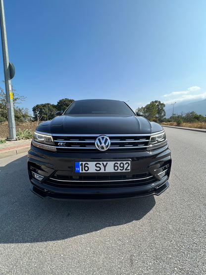 Splitter Anteriore VOLKSWAGEN Tiguan MK2 R-Line 2015-2020 Con ABE TÜV