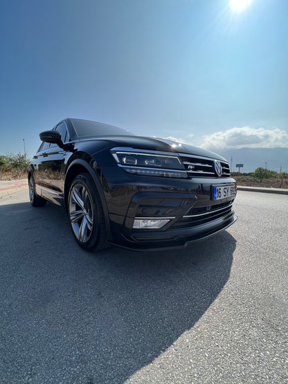 Splitter Anteriore VOLKSWAGEN Tiguan MK2 R-Line 2015-2020 Con ABE TÜV