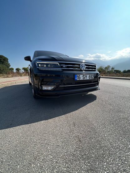 Splitter Anteriore VOLKSWAGEN Tiguan MK2 R-Line 2015-2020 Con ABE TÜV