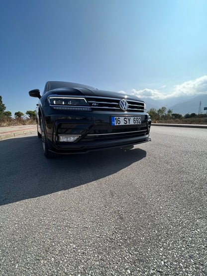 Splitter Anteriore VOLKSWAGEN Tiguan MK2 R-Line 2015-2020 Con ABE TÜV