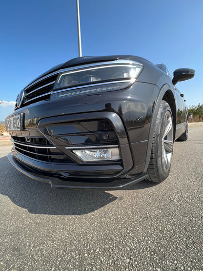 Splitter Anteriore VOLKSWAGEN Tiguan MK2 R-Line 2015-2020 Con ABE TÜV