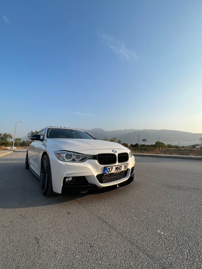 Splitter Anteriore BMW Serie 3 F30 M-Pack 2012-2019 Con Flap Con ABE TÜV