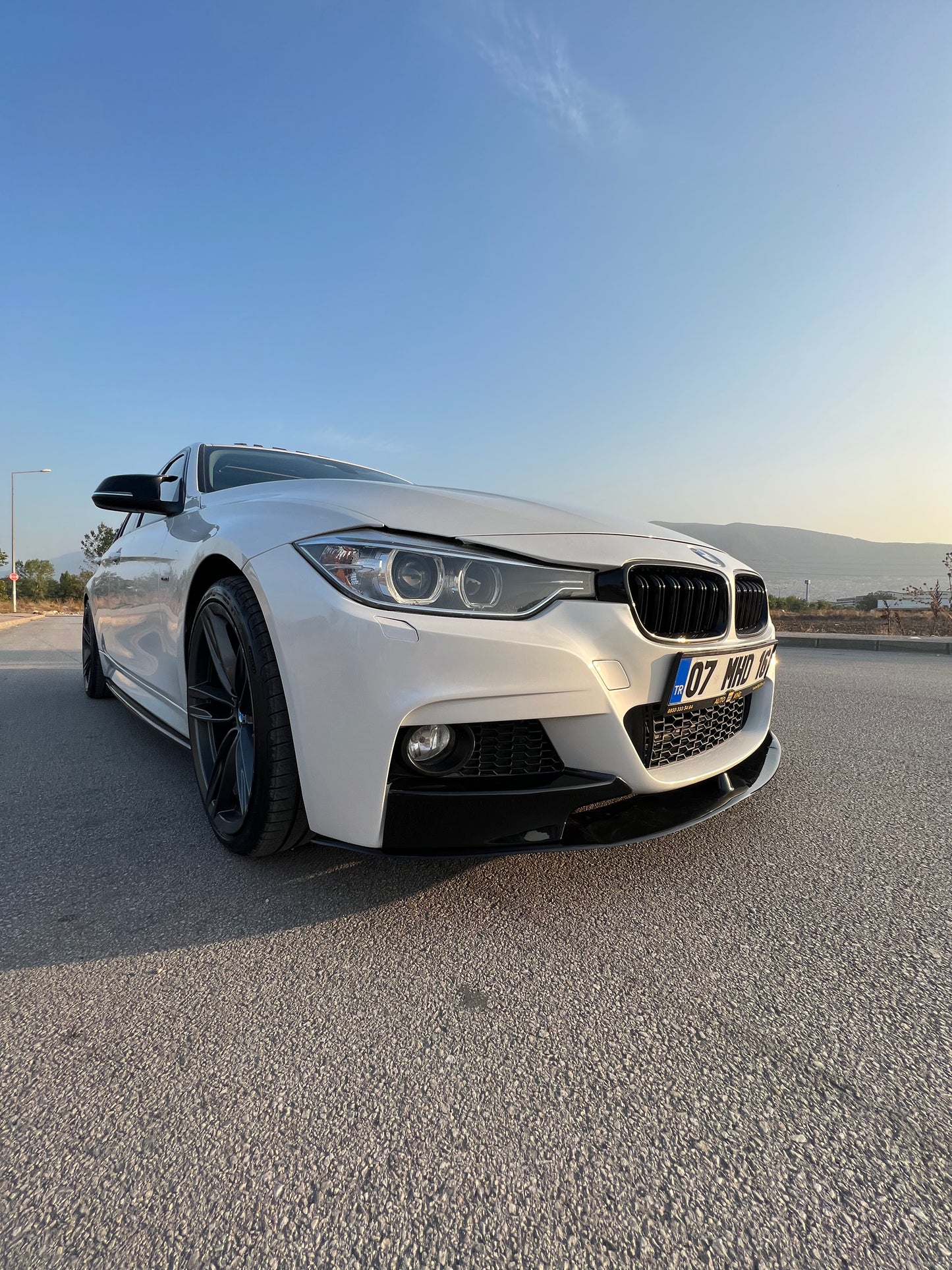Front Flaps BMW 3 Series F30 2012-2019 M-Pack With TÜV ABE 