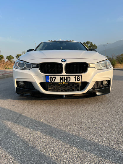 Splitter Anteriore BMW Serie 3 F30 M-Pack 2012-2019 Con Flap Con ABE TÜV