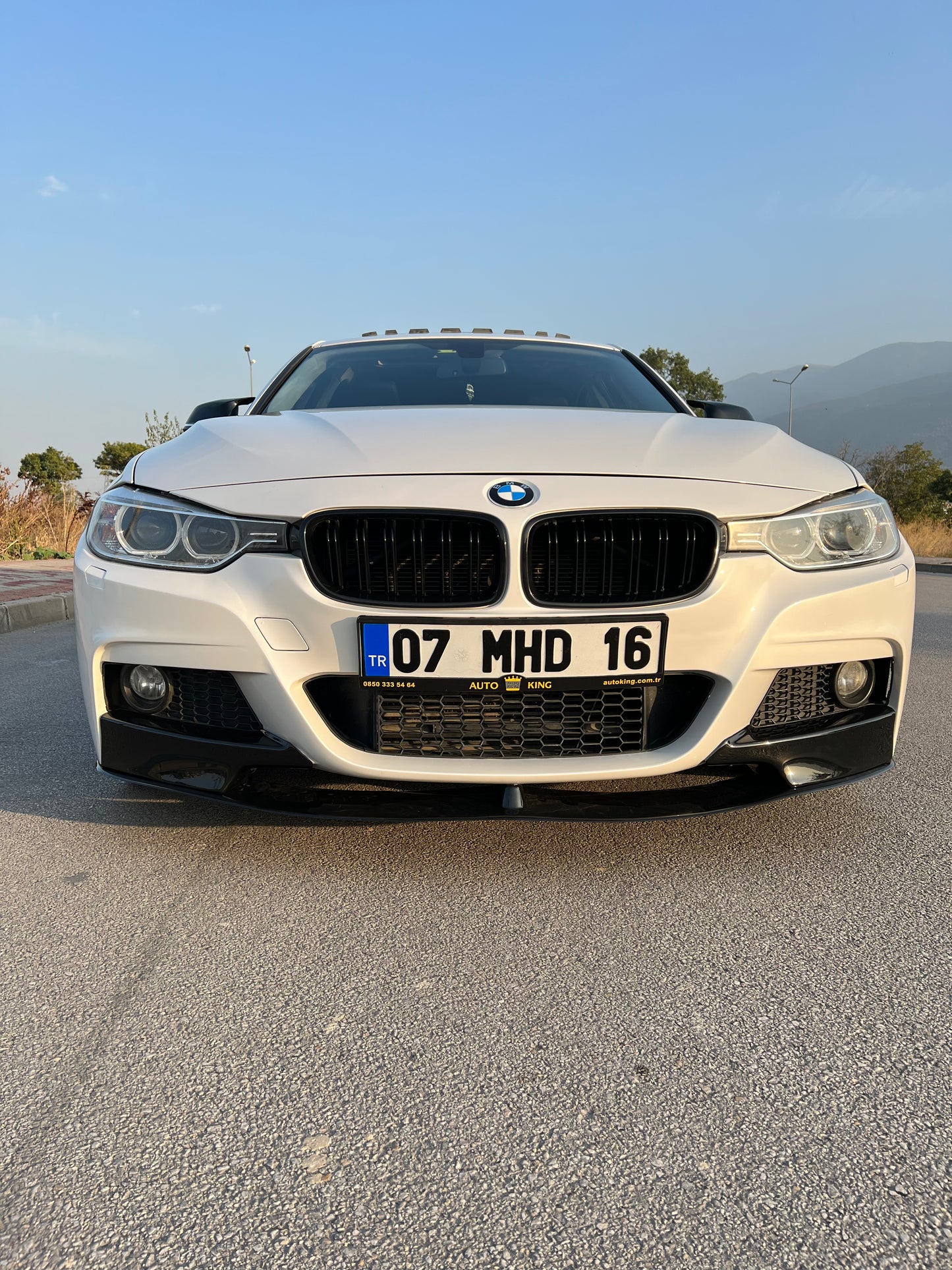 Front Flaps BMW 3 Series F30 2012-2019 M-Pack With TÜV ABE 