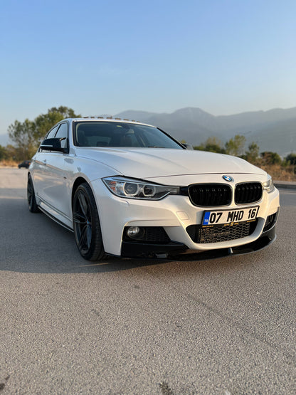 Splitter Anteriore BMW Serie 3 F30 M-Pack 2012-2019 Con Flap Con ABE TÜV