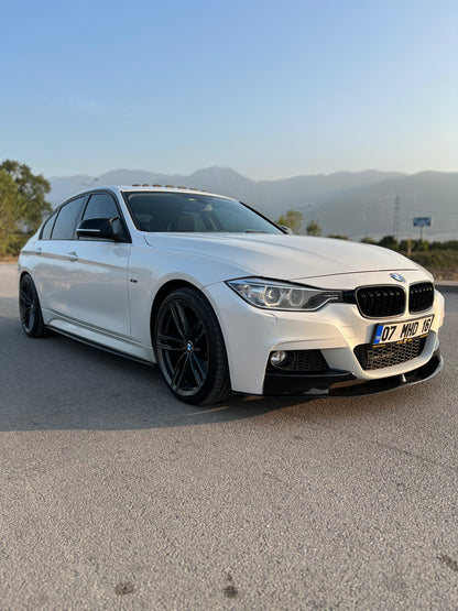 Splitter Anteriore BMW Serie 3 F30 M-Pack 2012-2019 Con Flap Con ABE TÜV