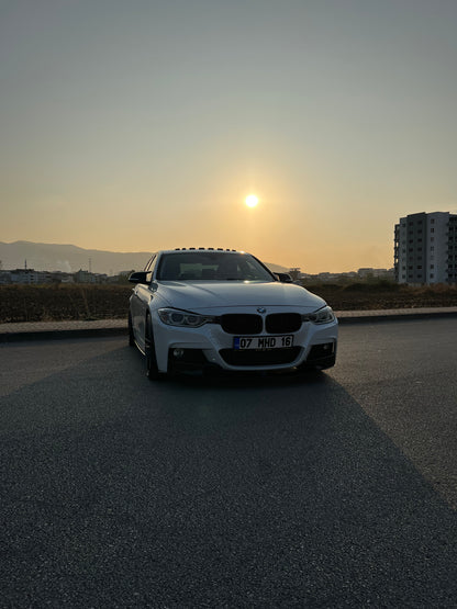 Splitter Anteriore BMW Serie 3 F30 M-Pack 2012-2019 Con Flap Con ABE TÜV