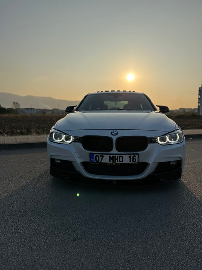 Splitter Anteriore BMW Serie 3 F30 M-Pack 2012-2019 Con Flap Con ABE TÜV