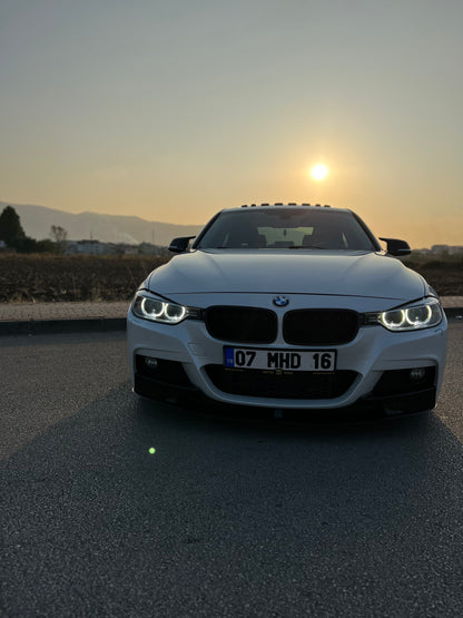 Splitter Anteriore BMW Serie 3 F30 M-Pack 2012-2019 Con Flap Con ABE TÜV