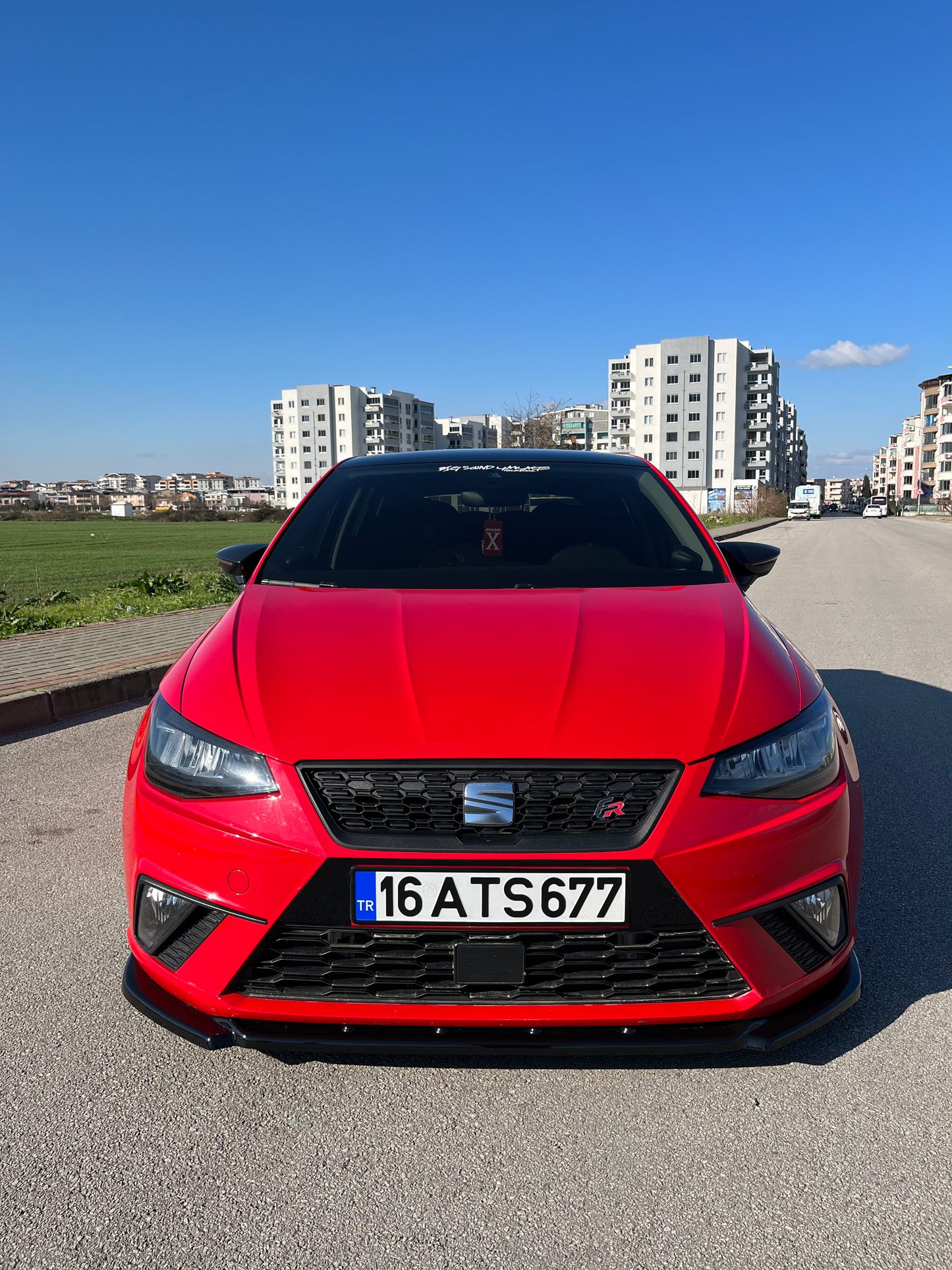 Splitter Anteriore SEAT Ibiza Mk5 2017-2021 Con ABE TÜV