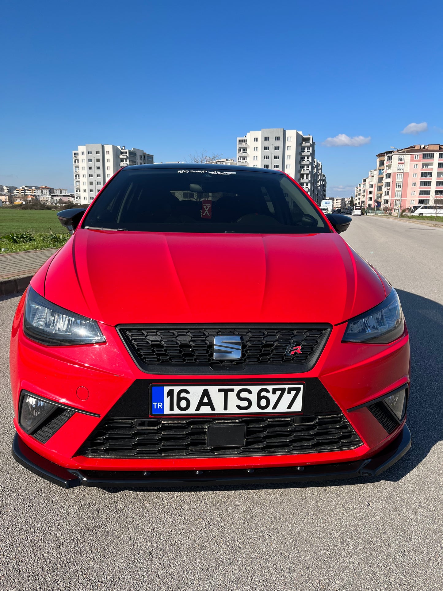 Splitter Anteriore SEAT Ibiza Mk5 2017-2021 Con ABE TÜV