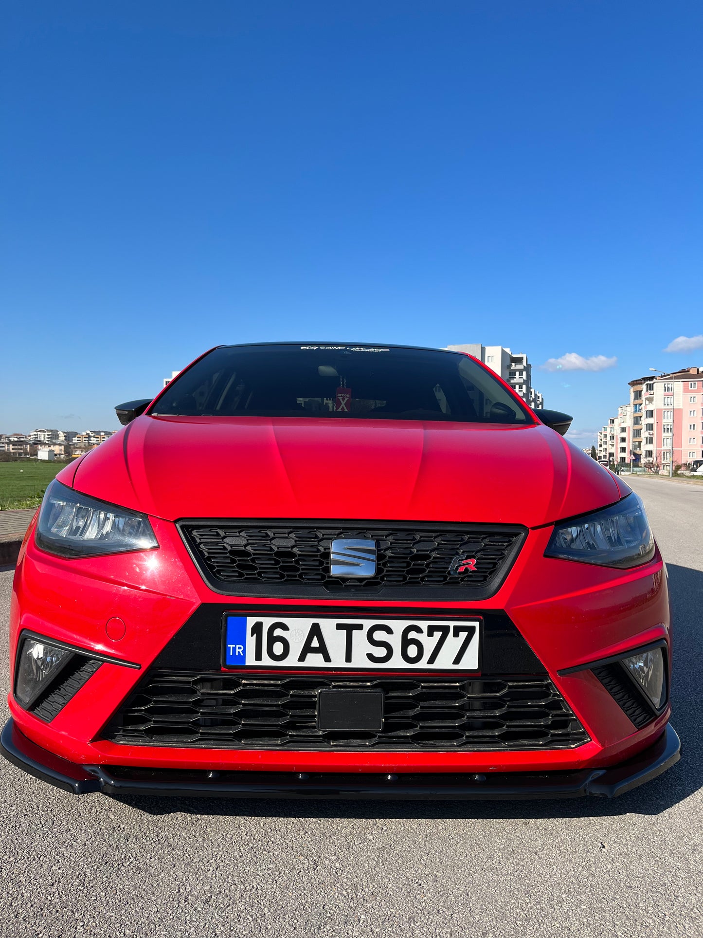Splitter Anteriore SEAT Ibiza Mk5 2017-2021 Con ABE TÜV