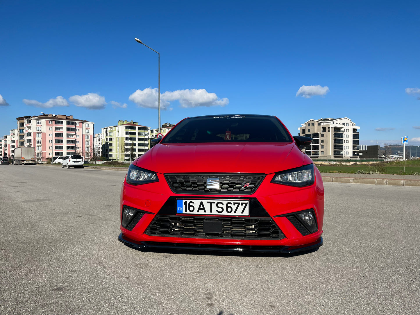 Splitter Anteriore SEAT Ibiza Mk5 2017-2021 Con ABE TÜV